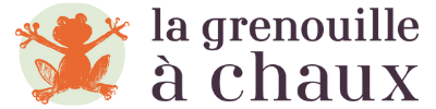 logo menu principal - la grenouille à chaux